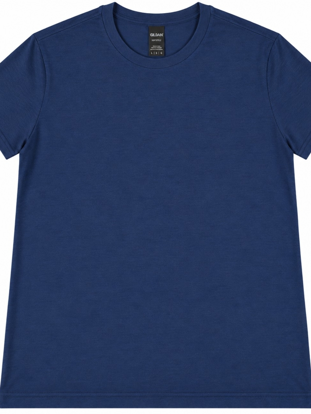 Gildan Kids Navy Blue Short Sleeve Crew Tee
